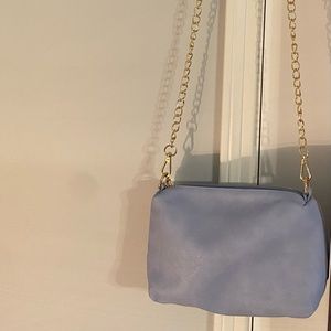 Blue/Gold shoulder bag Purse (Brand New)